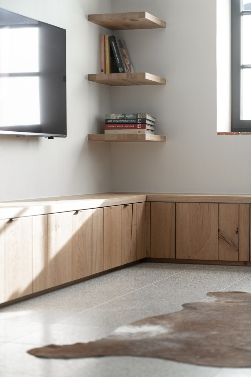 Terrazzovloer landelijke woonkamer quality living